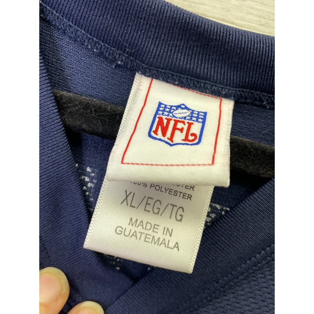 Ty Law Jersey‎ Mens XL New England Patriots NFL Short Sleeve Vintage - Picture 3 of 8